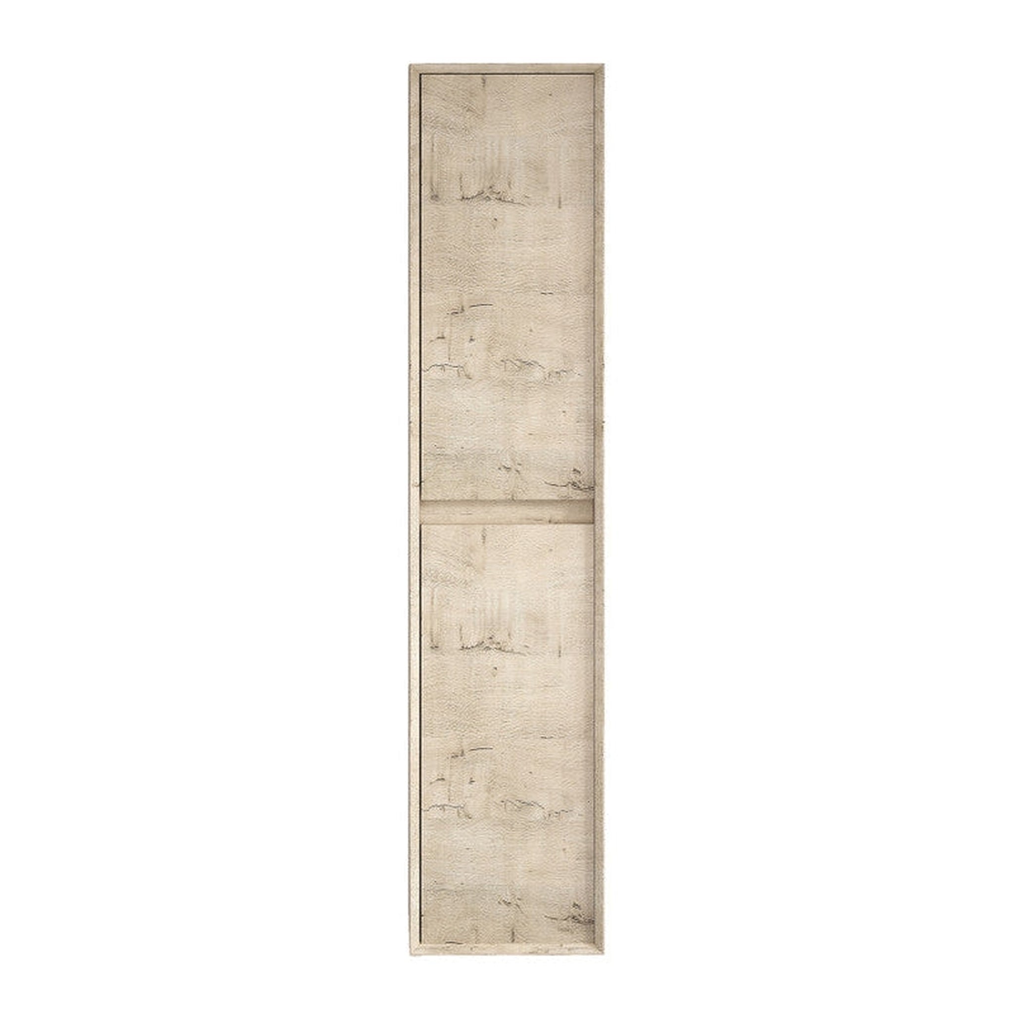 Moreno Bath, Moreno Bath Kingdee 16" Light Oak Wall-Mounted Linen Cabinet