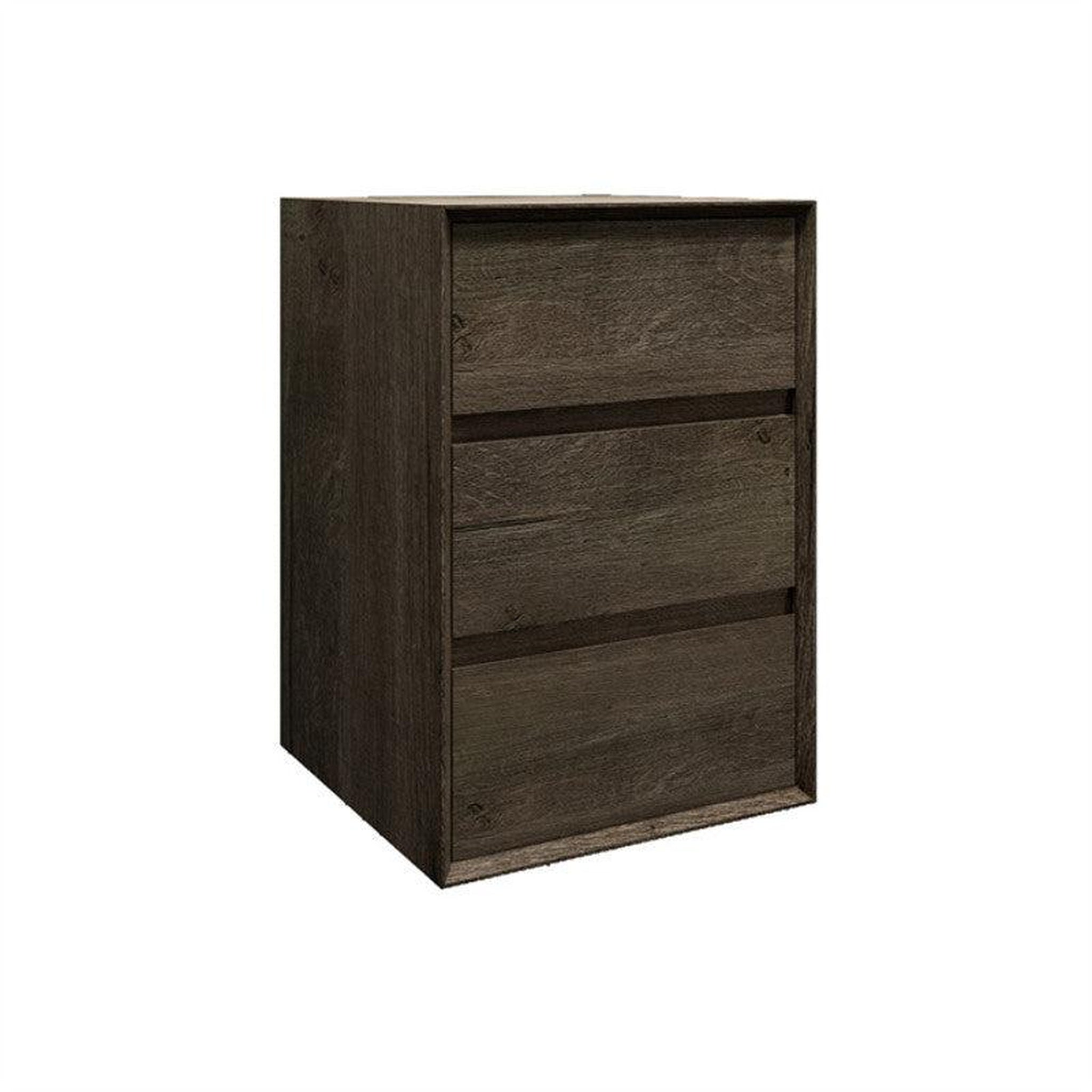 Moreno Bath, Moreno Bath MAX 20" Gray Oak Wall-Mounted Linen Cabinet