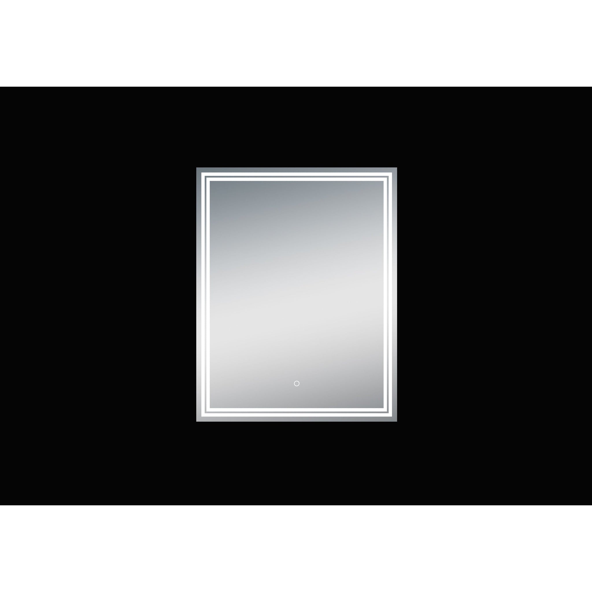 Moreno Bath, Moreno Luna 24" Frameless Polished Edge Back-lit LED Mirror