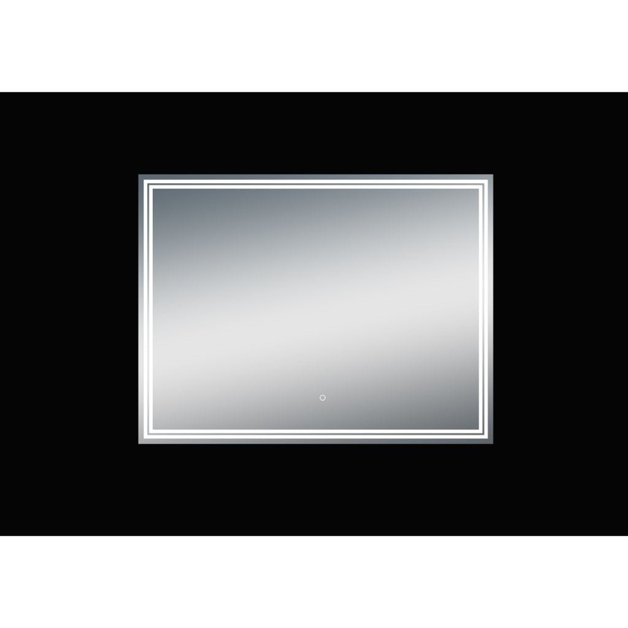 Moreno Bath, Moreno Luna 40" Frameless Polished Edge Back-lit LED Mirror