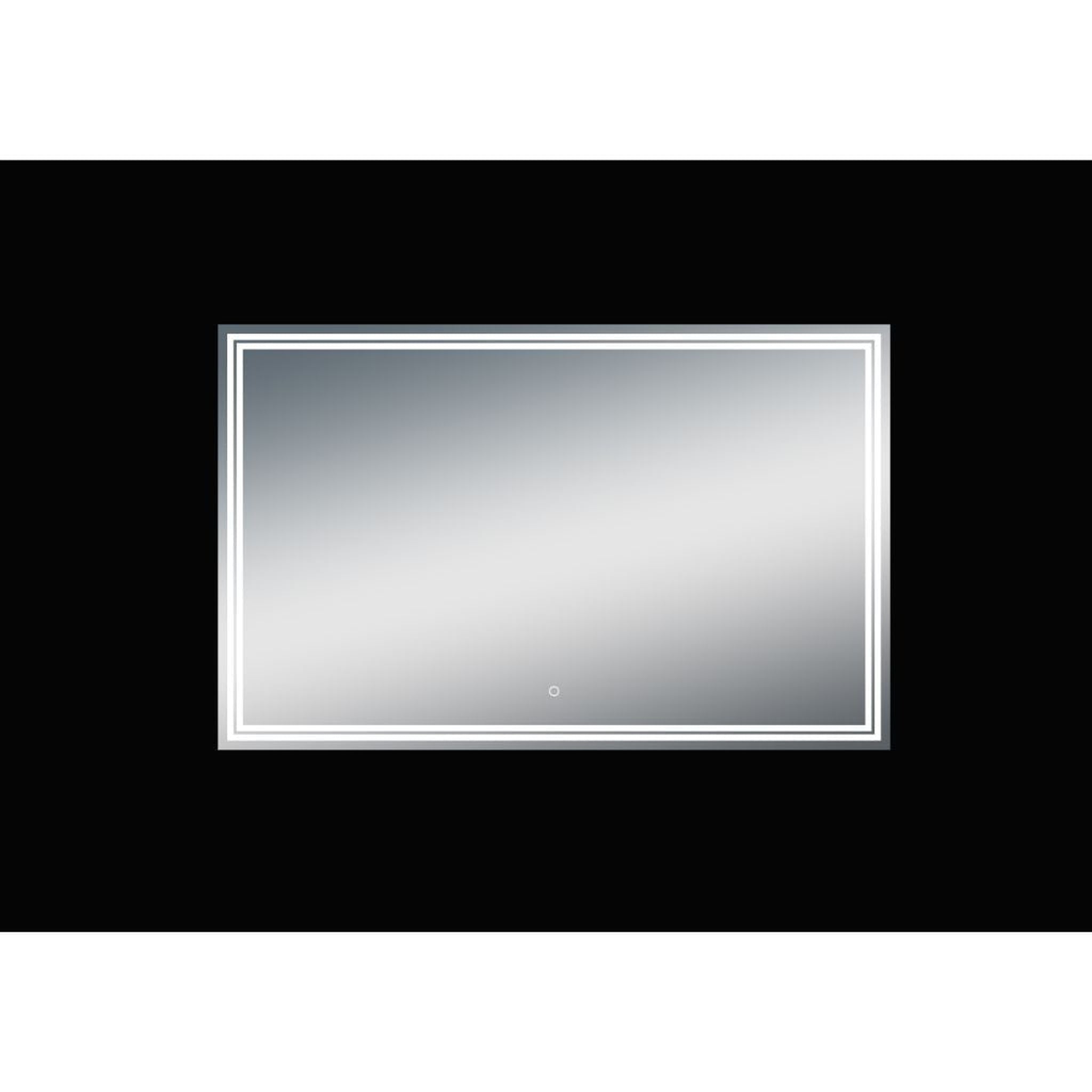 Moreno Bath, Moreno Luna 47" Frameless Polished Edge Back-Lit Led Mirror