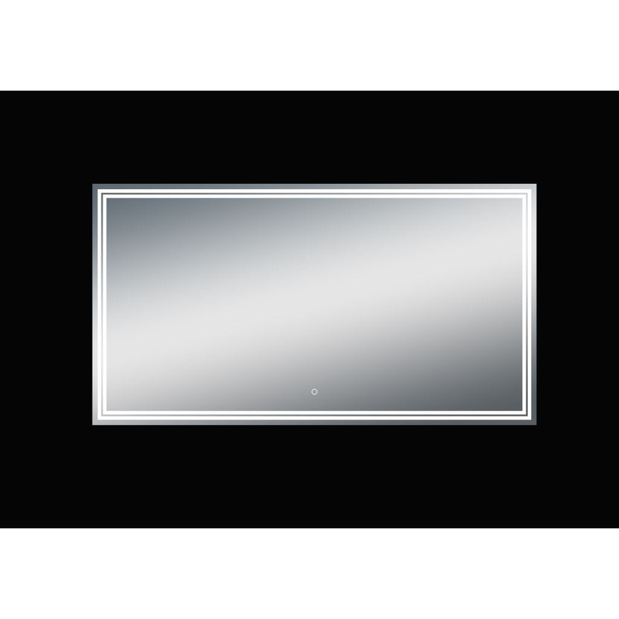 Moreno Bath, Moreno Luna 55" Frameless Polished Edge Back-Lit Led Mirror