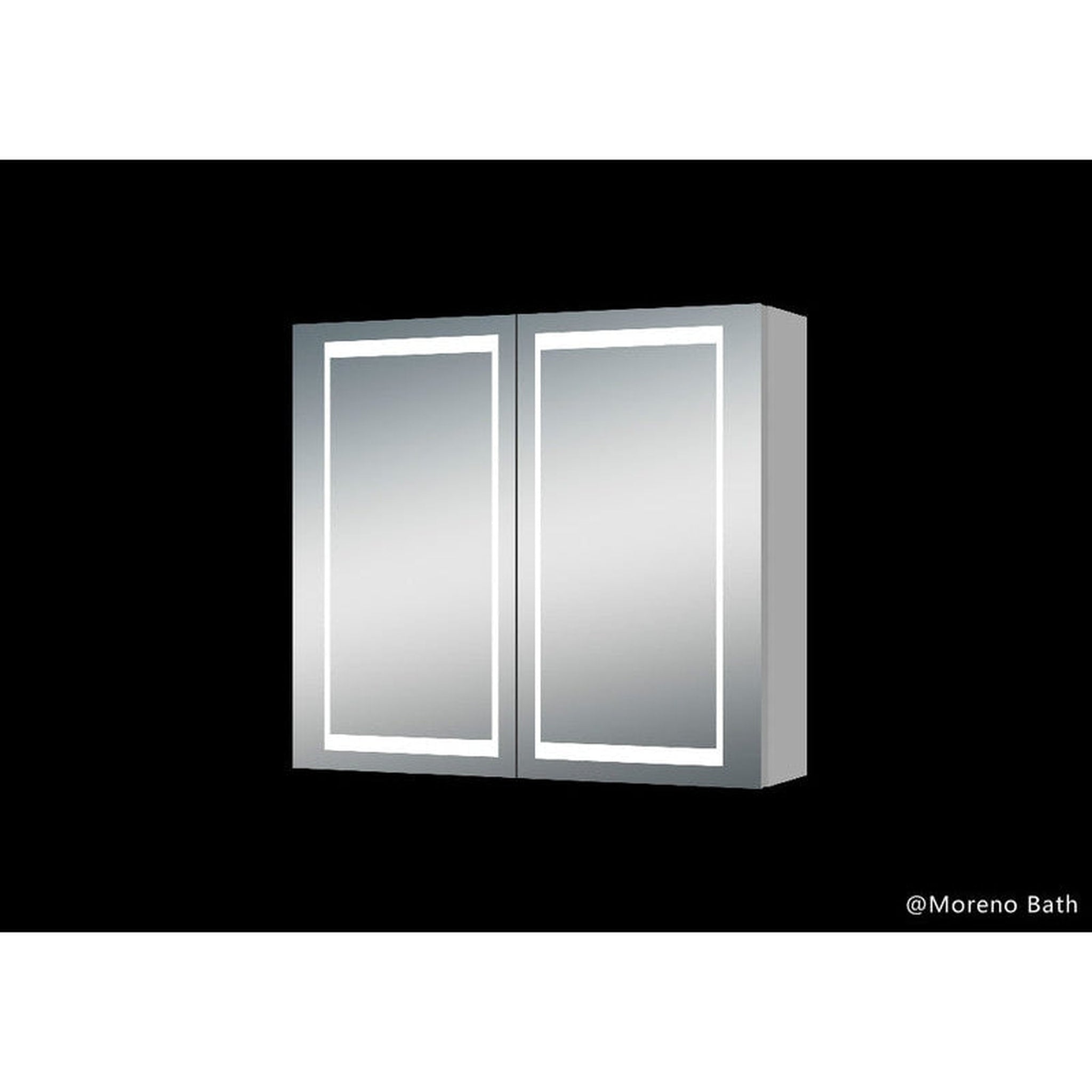 Moreno Bath, Moreno Nova 32" LED Mirror Medicine Cabinet